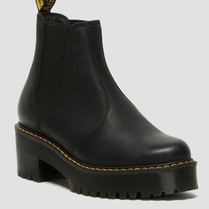 Doc Martens ROMETTY WYOMING LEATHER PLATFORM CHELSEA BOOTS